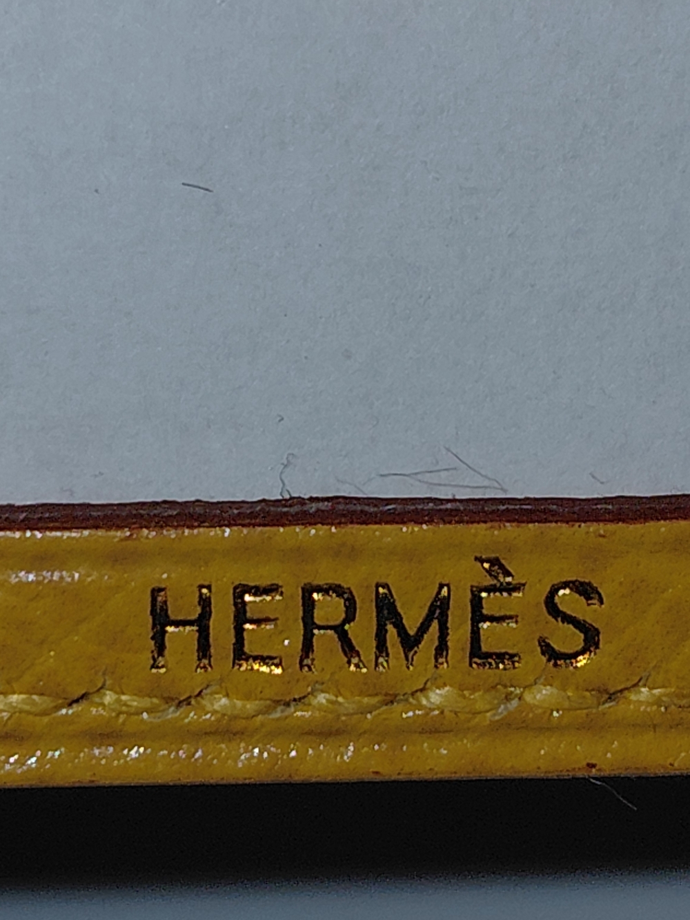 LOW START!! Hermes Yellow Epsom Calfskin Leather Mini Photo Album!VGC - Picture 7 of 10